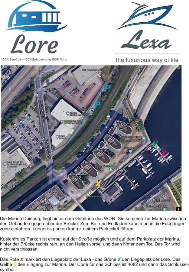 Hausboot Lore Duisburg Exterior foto